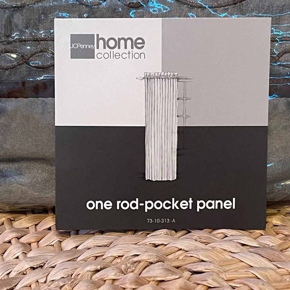 108” Curtains | Blue & Brown | JCP Home Collection